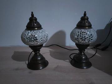 Turkse/Oosterse mozaïek lampen beschikbaar voor biedingen