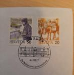 Duitsland poststempel Bahnpost Treinpost posttrein, Verzenden, Envelop