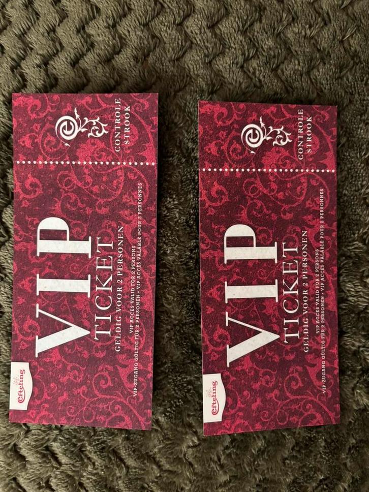 Nog 1 Efteling VIP ticket, Tickets en Kaartjes, Recreatie | Pretparken en Attractieparken, Drie personen of meer, Ticket of Toegangskaart