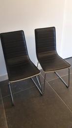 Eetkamerstoelen, Huis en Inrichting, Stoelen, Ophalen, Zo goed als nieuw, Zwart