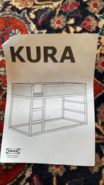 KURA hoogslaper blauw in goede staat, Kinderen en Baby's, Ophalen, 85 tot 100 cm, Hoogslaper of Stapelbed, Gebruikt