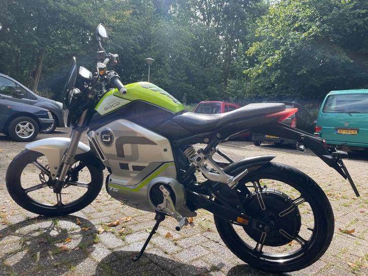 Super Soco TS Limited Edition - 2 accu's., Fietsen en Brommers, Scooters | Overige merken, Gebruikt, Maximaal 45 km/u, Elektrisch
