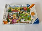 Ravensburger tiptoi puzzel De Manege, Ophalen of Verzenden, Meer dan 50 stukjes, Gebruikt
