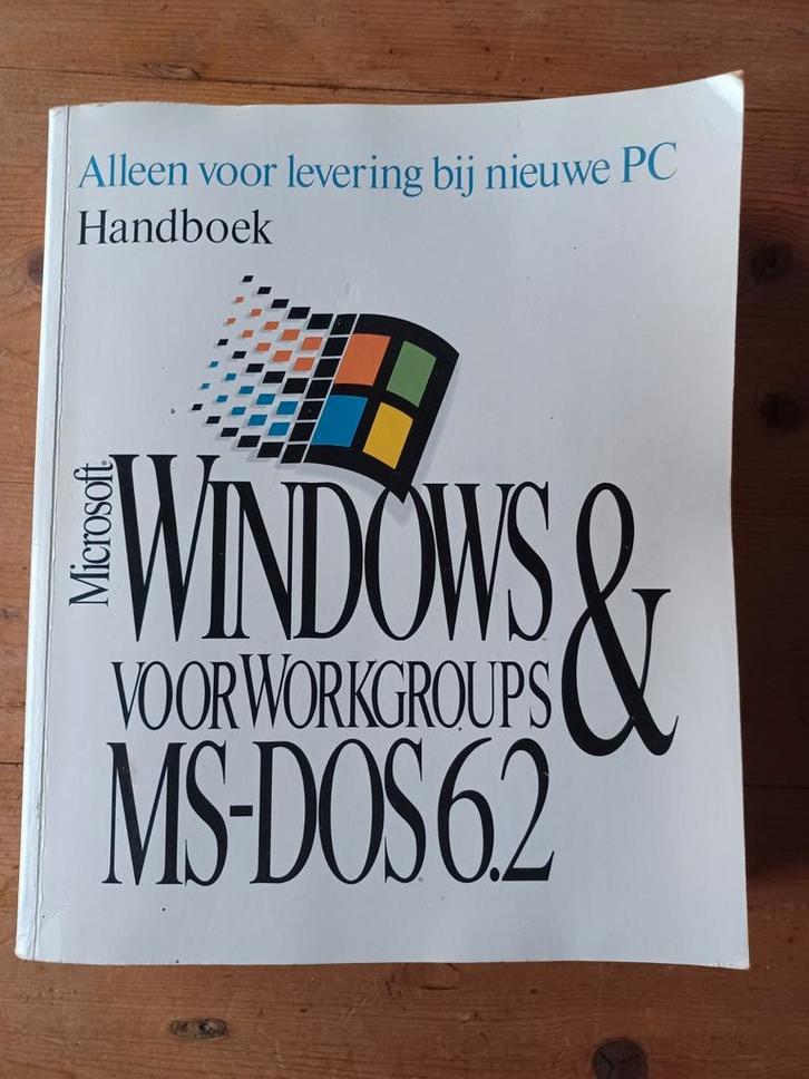 Microsoft Windows & MS-DOS 6.2 Handboek, Boeken, Informatica en Computer, Gelezen, Besturingssystemen, Ophalen of Verzenden