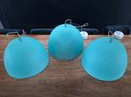 3st IN-ES.Artdesign H2o lampen hang-lamp Nebula aqua blauw, Ophalen, Modern design, 50 tot 75 cm, Overige materialen