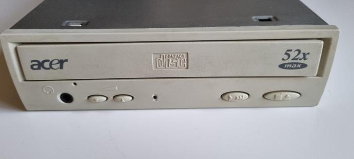 Acer CD-drive 52x IDE (2001), Computers en Software, Optische drives, Gebruikt, Intern, Windows, Cd, Ophalen of Verzenden