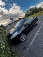 Peugeot 207 1.6 16V CC 110KW 2007 Zwart, Auto's, Peugeot, Voorwielaandrijving, 74 €/maand, 4 cilinders, Cabriolet