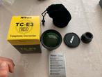 Nikon TC-E3 ED Teleconverter - NIEUW, Ophalen of Verzenden, Nieuw, Toebehoren