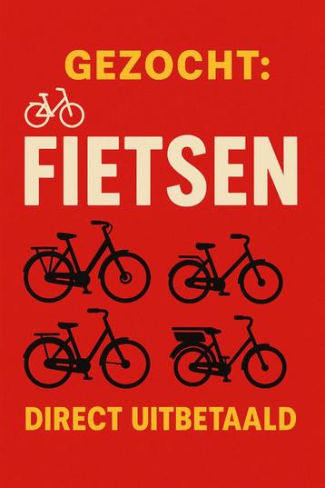 🚲 GEZOCHT: FIETSEN – DIRECT UITBETAALD! | Pawn Eindhoven beschikbaar voor biedingen