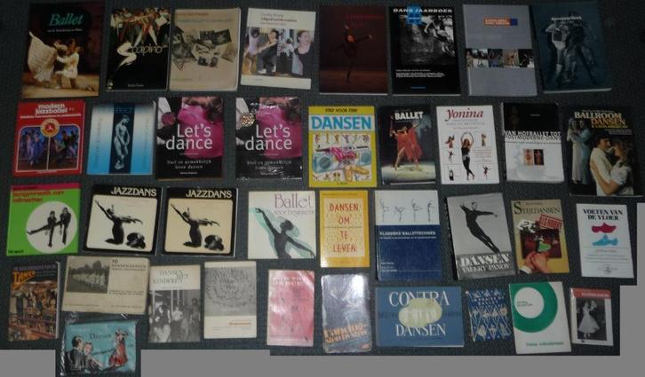 43 boeken over dansen – dancing - ballet, Boeken, Partijen en Verzamelingen, Zo goed als nieuw, Sport, Hobby en Vrije tijd, Ophalen of Verzenden