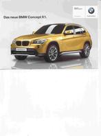 BMW Concept X1 (introductiekaart) (2009), Ophalen of Verzenden, Nieuw, BMW