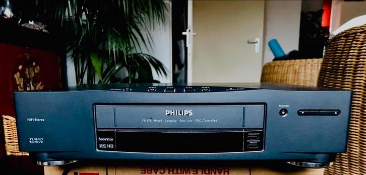 Philips VR 656 Video Recorder Speler - Als Nieuw, Audio, Tv en Foto, Videospelers, Zo goed als nieuw, VHS-speler of -recorder