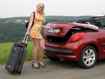 Roadsterbag kofferset/koffer Peugeot 207CC   beschikbaar voor biedingen