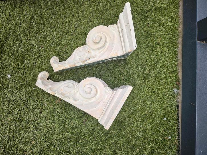 Decoratieve Consoles/Muursteunen - Set van 2, Antiek en Kunst, Antiek | Woonaccessoires, Ophalen