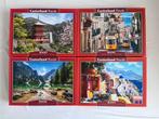 4 Castorland puzzels, Ophalen of Verzenden, 500 t/m 1500 stukjes, Zo goed als nieuw, Legpuzzel