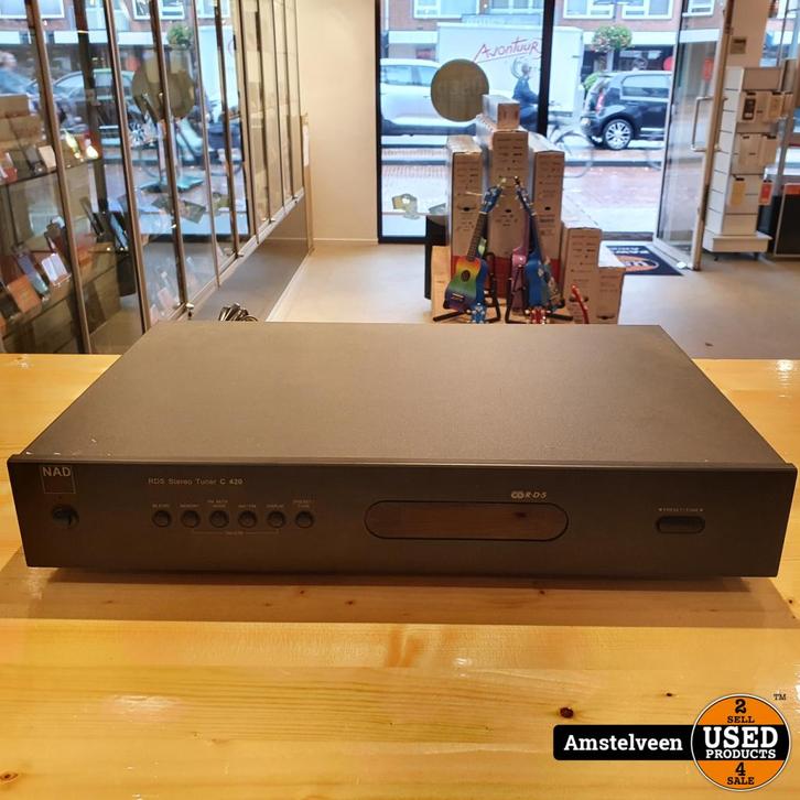 NAD C420 RDS Stereo Tuner | Nette Staat, Audio, Tv en Foto, Tuners, Gebruikt