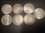 7 zilveren Juliana tientjes, 1970 & 1973, Postzegels en Munten, Munten | Nederland, Koningin Juliana, Zilver, 10 gulden, Verzenden