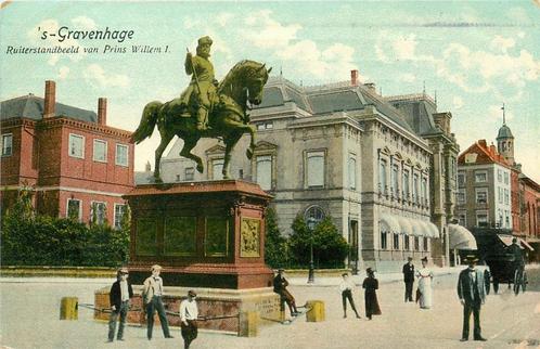 (386-288-027) Den Haag Ruiterstandbeeld Prins Willem I, Verzamelen, Ansichtkaarten | Nederland, Zuid-Holland, Verzenden