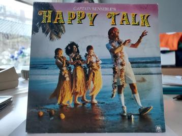 7" Single Captain Sensible - Happy Talk / It I Can't Stand  beschikbaar voor biedingen