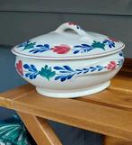 boerenbont dekschaal decor 483a van societé ceramique, Ophalen of Verzenden