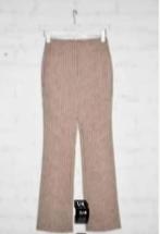 JOSH V - Krijtstreep pantalon maat XS - Nieuw €119 - JOSHV, Kleding | Dames, Broeken en Pantalons, Beige, Nieuw, X, Maat 34 (XS) of kleiner