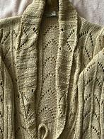 Zara Gebreid Vest - Maat L, Ophalen of Verzenden, Zo goed als nieuw, Maat 42/44 (L), Groen