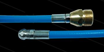 Blauwe Rioolslang 15m M22 met Spuitnozzle 250 Bar beschikbaar voor biedingen