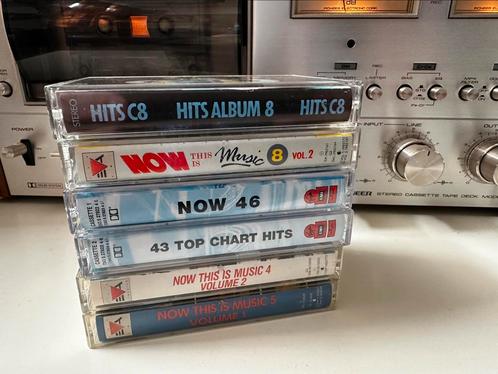 6 hit compilatie cassettes (now this is music en anderen), Cd's en Dvd's, Cassettebandjes, Zo goed als nieuw, Origineel, Ophalen of Verzenden