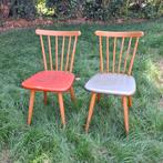 Vintage Stoelen - Keukenstoel - Spijlenstoel, Ophalen, Gebruikt