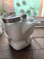 Theepot met waxinelichtje warmhouder, Huis en Inrichting, Keuken | Keukenbenodigdheden, Ophalen of Verzenden, Zo goed als nieuw