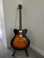 Hollow body Vintage Volcano VES 120 sunburst gitaar., Ophalen, Zo goed als nieuw