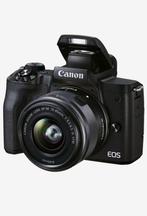 Canon EOS M50 Mark II + M15 EF-M 15-45mm f/ 3.5-6.3 S, Audio, Tv en Foto, Fotocamera's Digitaal, Canon, Ophalen of Verzenden, Compact