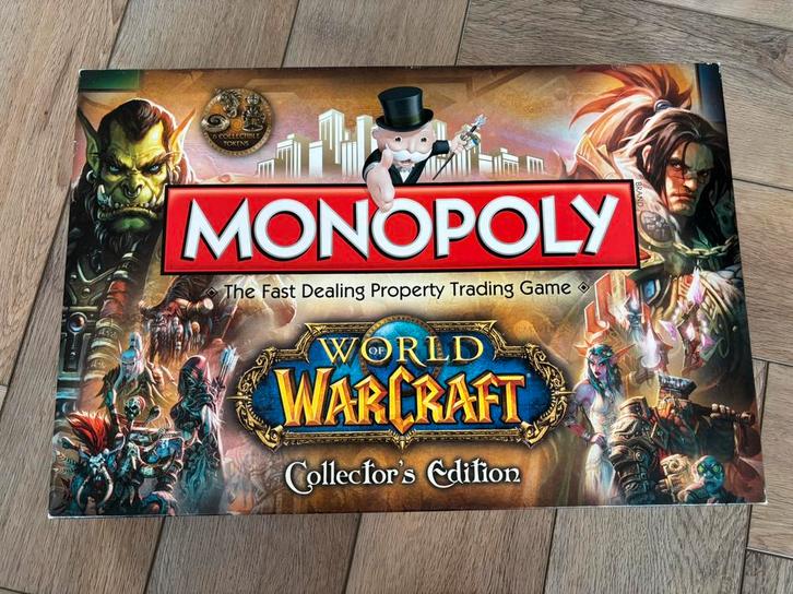 Monopoly World of Warcraft collectors edition engels, Hobby en Vrije tijd, Gezelschapsspellen | Bordspellen, Zo goed als nieuw