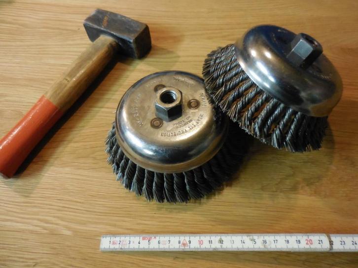 StaalBorstel  , Doe-het-zelf en Verbouw, Gereedschap | Slijpmachines, Nieuw, Overige typen, 1000 watt of meer, Ophalen of Verzenden