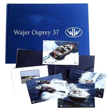 Wajer Osprey 37 brochure + kaartenmap beschikbaar voor biedingen