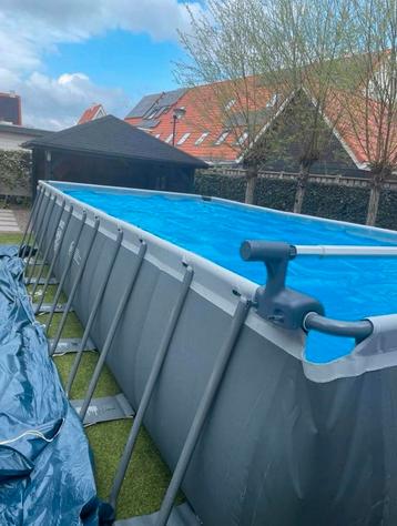 Intex Zwembad 732x366 met toebehoren en warmtepomp beschikbaar voor biedingen