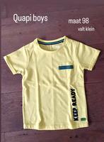 Quapi boys shirt 98. (Valt klein), Kinderen en Baby's, Jongen, Ophalen of Verzenden, Zo goed als nieuw, Shirt of Longsleeve