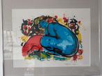 NIC Jonk - Kleurrijke Litho uit 1990, Antiek en Kunst, Ophalen of Verzenden