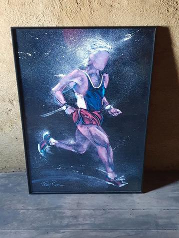 Litho Terry Rose - The art of running