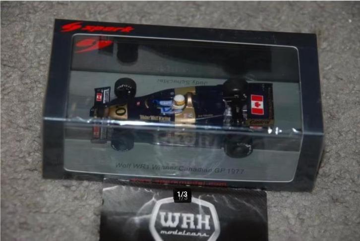 SALE !! 1:43 WOLF WR1 SCHECKTER WINNER SPARK S9998 WRH, Hobby en Vrije tijd, Modelauto's | 1:43, Zo goed als nieuw, Auto, Overige merken