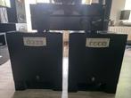 Sony Atmos 4k 7.2 Versterker 2x Yamaha YST-SW515 Subwoofers, Ophalen, Gebruikt, Overige systemen, 70 watt of meer