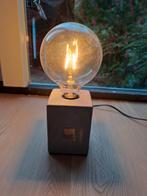 Leuke Leeff Tafellamp, Ophalen, Zo goed als nieuw, Glas, Minder dan 100 cm