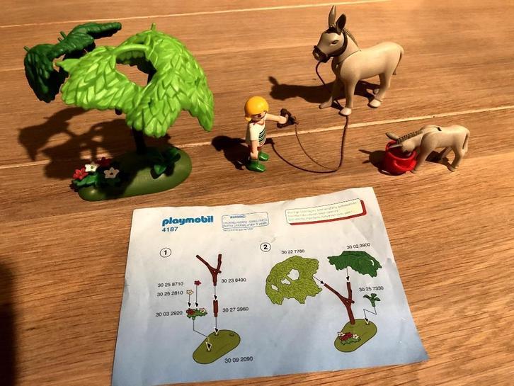 Playmobil: sets 4187, 4269 en 4327, Kinderen en Baby's, Speelgoed | Playmobil, Zo goed als nieuw, Complete set, Ophalen of Verzenden
