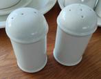 Wedgwood Midwinter plain white Peper en Zout Stel, Huis en Inrichting, Keuken | Servies, Ophalen, Overige typen, Zo goed als nieuw