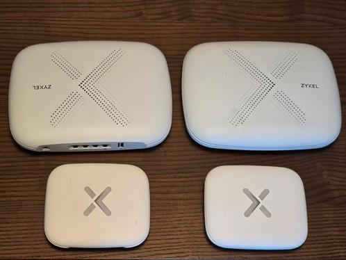 2x ZyXEL Multy X/Multy Mini WiFi versterker mesh set, Computers en Software, WiFi-versterkers, Gebruikt, Ophalen of Verzenden