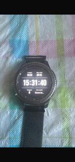 Smartwatch - Samsung Gear S3 Frontier - Zwart, Sieraden, Tassen en Uiterlijk, Smartwatches, Zwart, Ophalen of Verzenden, Waterdicht