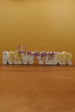 Woordbeeldje 'Happy New Year', Ophalen of Verzenden, Zo goed als nieuw