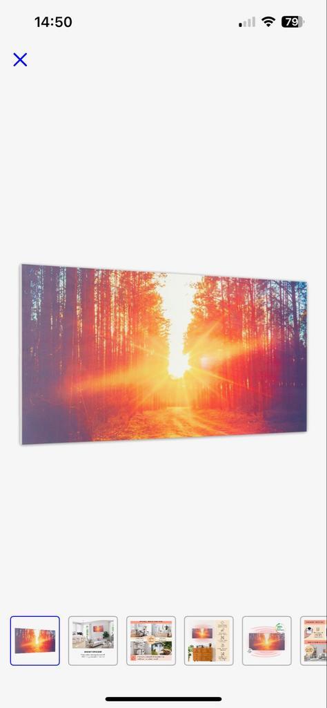 Klarstein Wonderwall Air Art Infinite Infraroodverwarming, Doe-het-zelf en Verbouw, Verwarming en Radiatoren, Nieuw, Overige typen