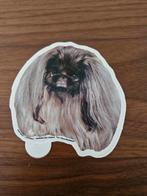 1183 Sticker Hond Pekinees, Ophalen of Verzenden, Dier en Natuur