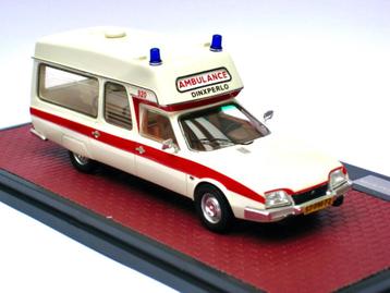 Citroen CX 2000 Visser Ambulance Dinxperlo 1977 Matrix 1:43 beschikbaar voor biedingen